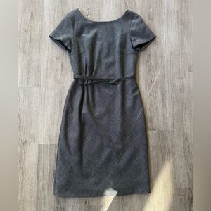 Max Mara Weekend Wool Silk Dress Elegant Sheath Tailored Office Chic